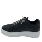 700-15-2 ΜΑΥΡΟ GOGO SHOES ΓΥΝΑΙΚΕΙΑ SNEAKERS ΣΥΝΘΕΤΙΚΟ ΔΕΡΜΑ ΚΑΝΟΝΙΚΗ ΕΦΑΡΜΟΓΗ